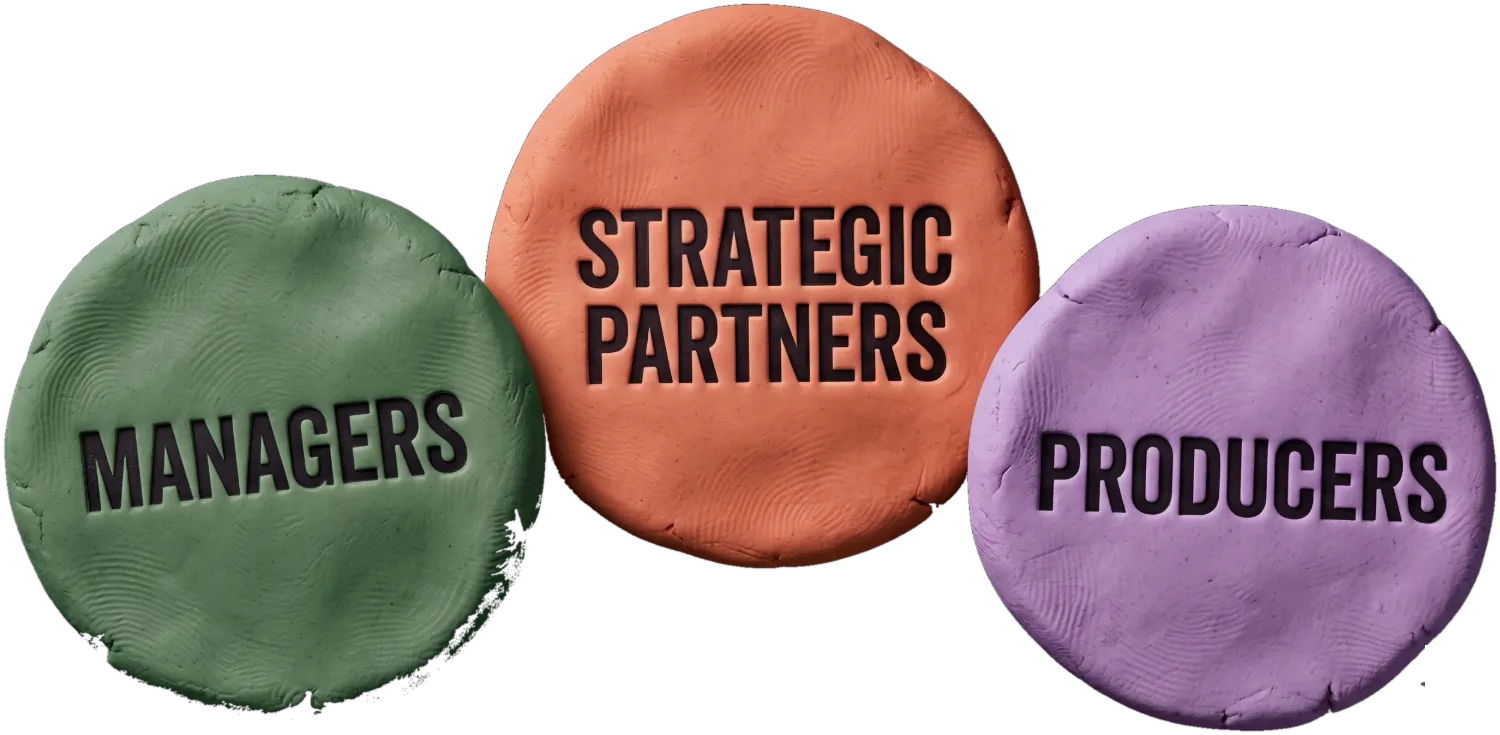 Managers · Strategic Partners · Producers
